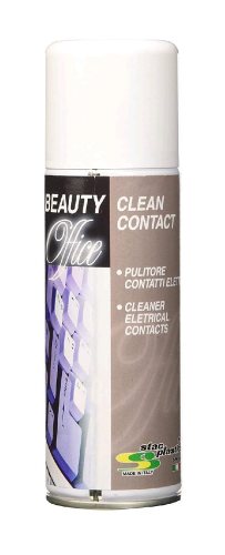 BEAUTY OFFICE CONTACT CLEAN DISOSSIDANTE SENZA RESIDUI PER MICROCONTATTI ELETTRICI E MECCANISMI DI PRECISIONE 200 ML
